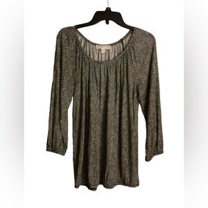 Michael Kors, M, black/white blouse.